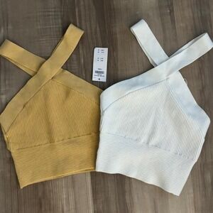 Abercrombie and Fitch Ottoman Ribbed Twist Tank Size XS